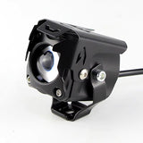 Vryx Auto 2PCS Dual Color LED Motorcycle Fog Lights